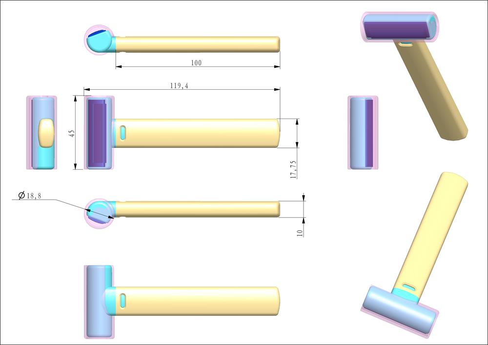刀架3D圖設(shè)計
