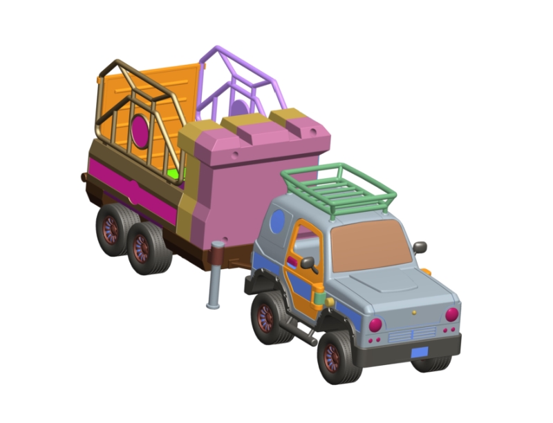 玩具結構手板設計